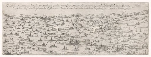 Map of the Duchy of Jülich, 1614