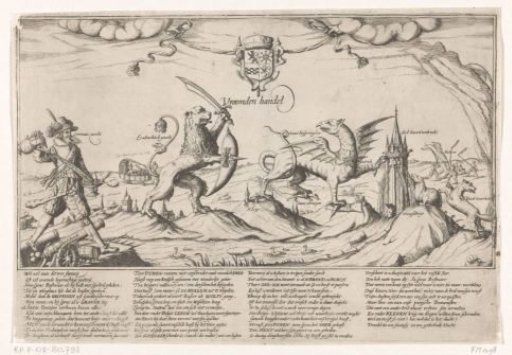 Allegory on Maurice and Spinola in the Guelders-Cleves Question, 1614