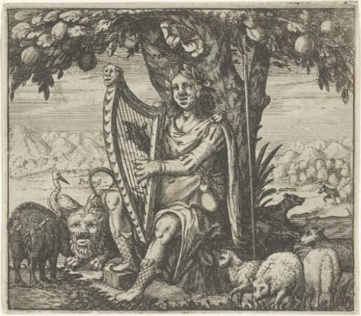 Orpheus Under the Orange Tree, 1625