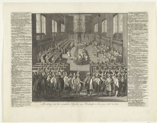 Opening of the Synod of Dordrecht, 1618