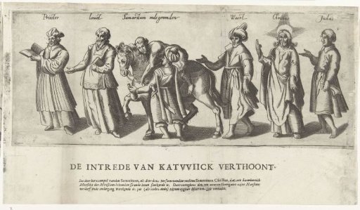 Procession by the rhetoricians' chamber De Corenaren of Katwijk-aan-de-Rijn (second part), 1607