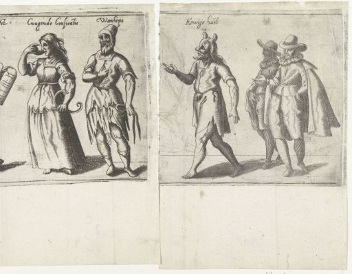 Procession by the rhetoricians' chamber Den Aeckerboom of Vlaardingen (fifth part), 1607