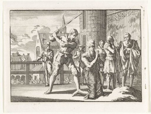 Beheading of Johan van Oldenbarnevelt, 1619