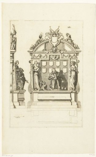 Tomb of William Louis, Count of Nassau, in the Great Church at Leeuwarden, 1620