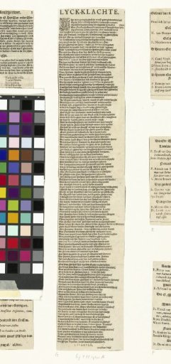 Text Sheet with the Lamentation for the Funeral of William Louis, Count of Nassau, in the Great Church at Leeuwarden, 1620