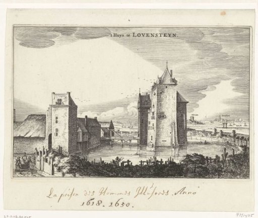 Escape of Hugo Grotius in the book chest from Loevestein Castle, 1621
