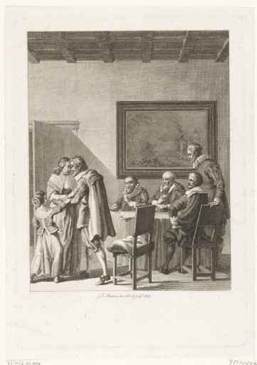 Hugo Grotius is reunited with his wife Maria van Reigersberch and daughter in Paris, 1621