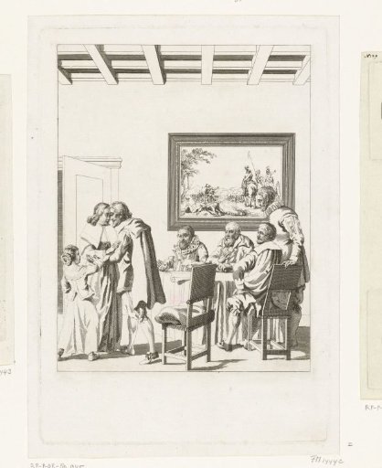Hugo Grotius is reunited with his wife Maria van Reigersberch and daughter in Paris, 1621