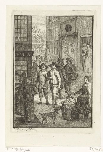 Hugo Grotius goes to the market in Gorinchem in mason's clothing, 1621