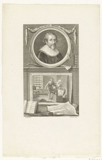 Hugo Grotius steps into the book chest, 1621