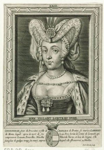 Portrait of Gerberga of Lower Lorraine