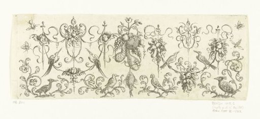 Garlands with fruits and cherubs