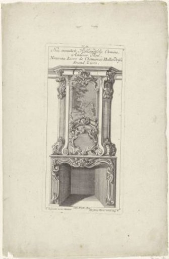 Design for a Fireplace with Mercury, Argus, and Io