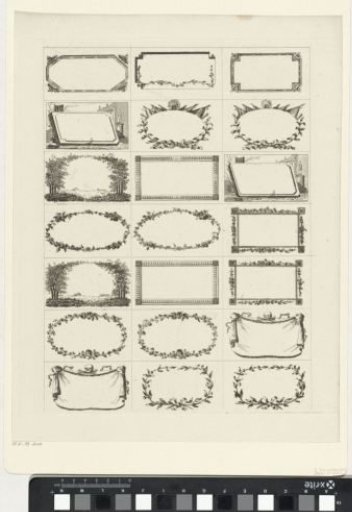 Design for 21 vignettes