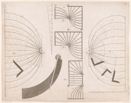 Technical Drawings of Stairs