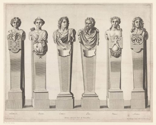 Termes in the garden of Versailles