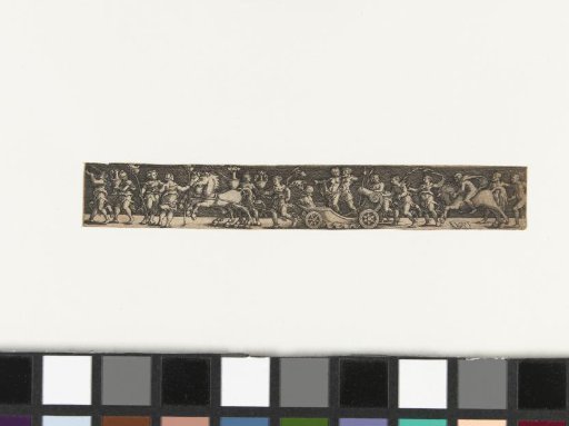 Frieze with a Man and a Woman in a Triumphal Chariot