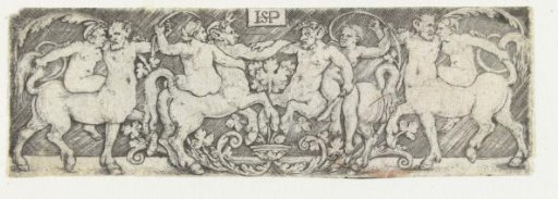 Frieze with Four Centaurs Ridden by Women