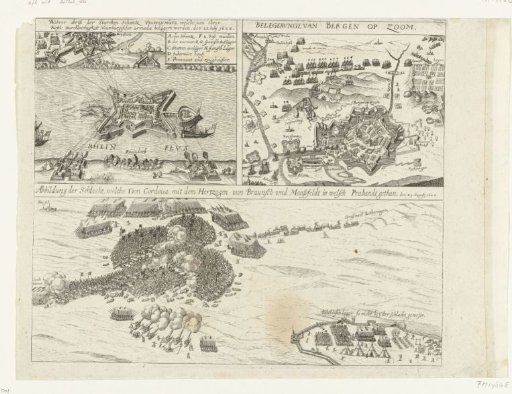 Siege of Schans Papenmuts, the siege of Bergen op Zoom and the battle of Fleurus, 1622