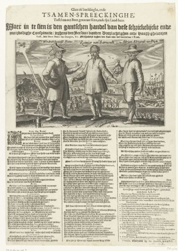 The three main figures in the conspiracy against Maurice, 1623