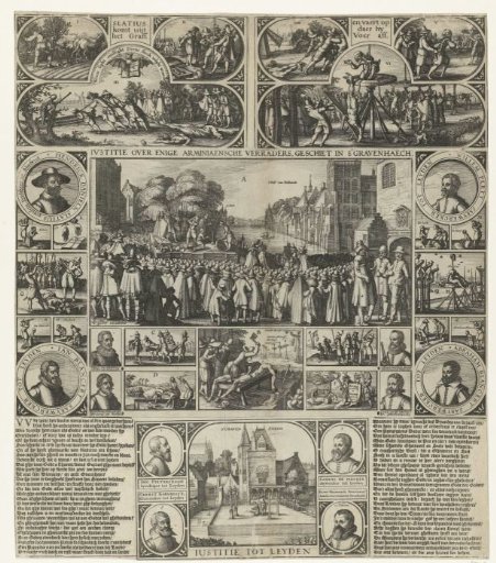 Execution of the conspirators against Maurice, 1623