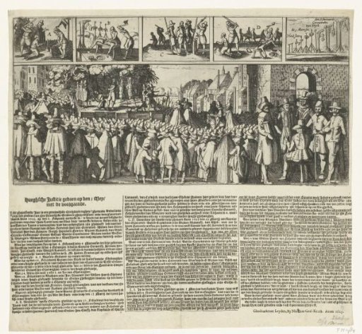 Execution of the conspirators against Maurice, 1623