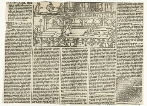 Execution of Reinier van Oldenbarnevelt, David Coorenwinder, and Adriaan van Dijk, 1623