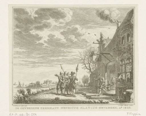 The capture of Henricus Slatius, 1623