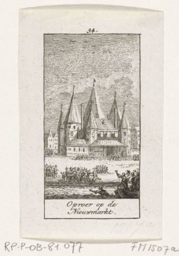 Riot on the Nieuwmarkt Over a Suspected Witch, 1624
