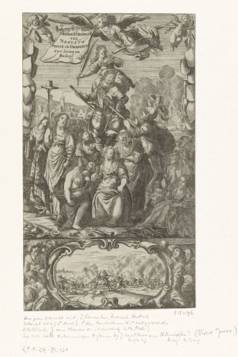 Frontispiece for Frederick Henry of Nassau by J. Commelijn.