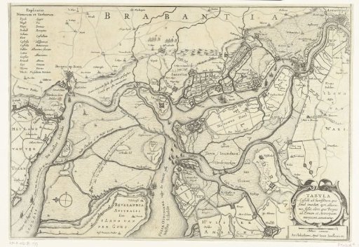 Forts on the Ooster- and Westerscheld, 1627