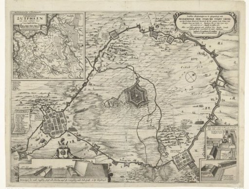 Siege of Grol by Frederick Henry, 1627