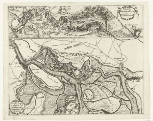 Fortifications during the Siege of Bergen op Zoom in 1622 and the fortifications along the Scheldt in 1627