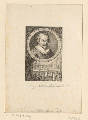 Portrait of Reinier van Oldenbarnevelt
