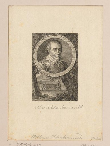 Portrait of Willem van Oldenbarnevelt