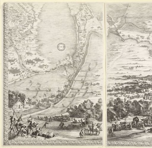 Siege of Breda, 27 August 1624–5 June 1625 (lower left part)