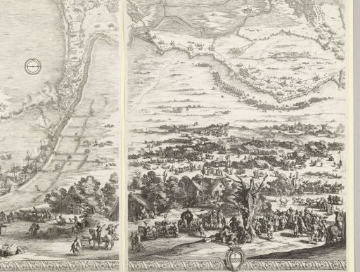 Siege of Breda, 27 August 1624–5 June 1625 (lower middle part)
