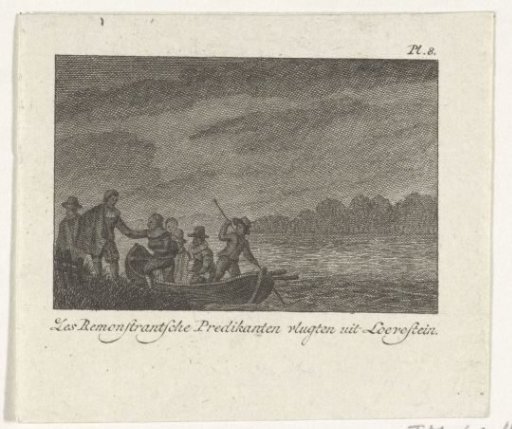 Escape of the seven Remonstrant preachers from Loevestein Castle, 1631