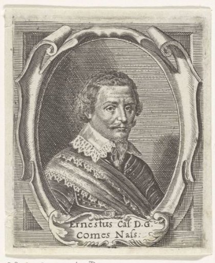 Portrait of Ernst Casimir, Count of Nassau-Dietz