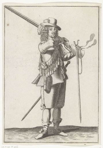 Soldier Taking His Musket from His Shoulder, ca. 1645