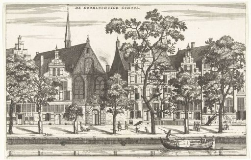 View of the Athenaeum Illustre in Amsterdam