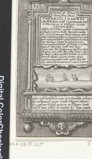 Tomb of Captain Cornelis Jansz de Haen, 1633