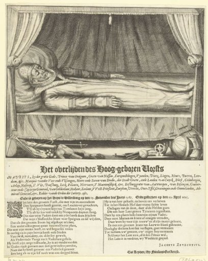 State Bed of Maurice, Prince of Orange, 1625