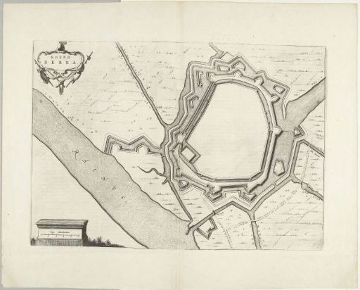 Plan of Rijnberg, 1633
