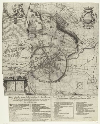 Siege of Leuven by Dutch and French Armies, 1635