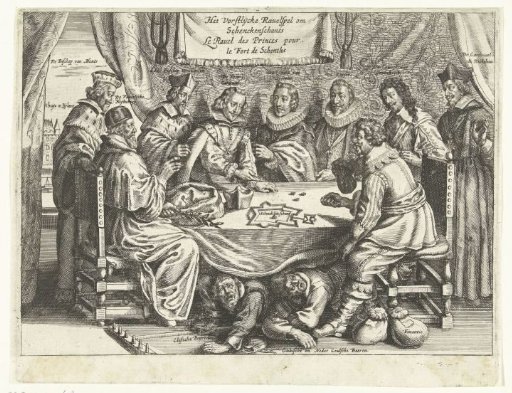 The game of Schenkenschans, 1635-1636