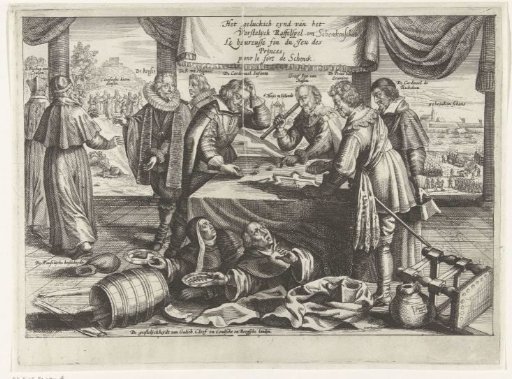 End of the game of Schenkenschans, 1635-1636