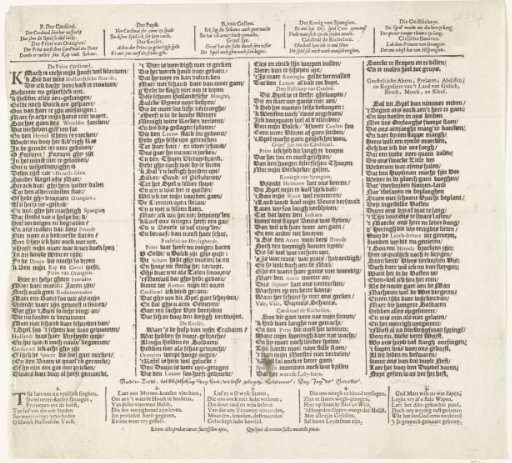 Text sheet accompanying the end of the game of Schenkenschans, 1635-1636