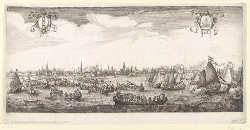 Boat play on the IJ, 1638