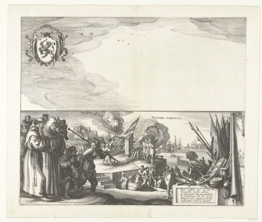 The great naval battle of Duins (plate 5), 1639